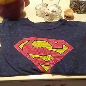 Long sleeve superman shirt